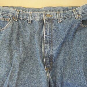 CARHARTT~100% Cotton Denim~Mens Jeans~Traditional Fit~5 Pockets~Size 46 X 32